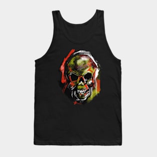 Skull art Tank Top